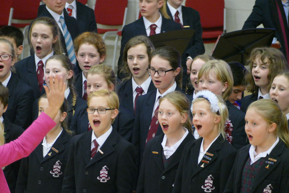 Prep & Senior Christmas Concert in the Arena, 8th December 2016